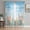 Blue, variant on Sheer Curtains 108 Inches Long 2 Panels Set for Living Room, Summer Nautical Semi Sheer Curtains for Windows, Coastal Beach Starfish Coral Shell Blue Voile Window Treatments Rod Pocket Curtain