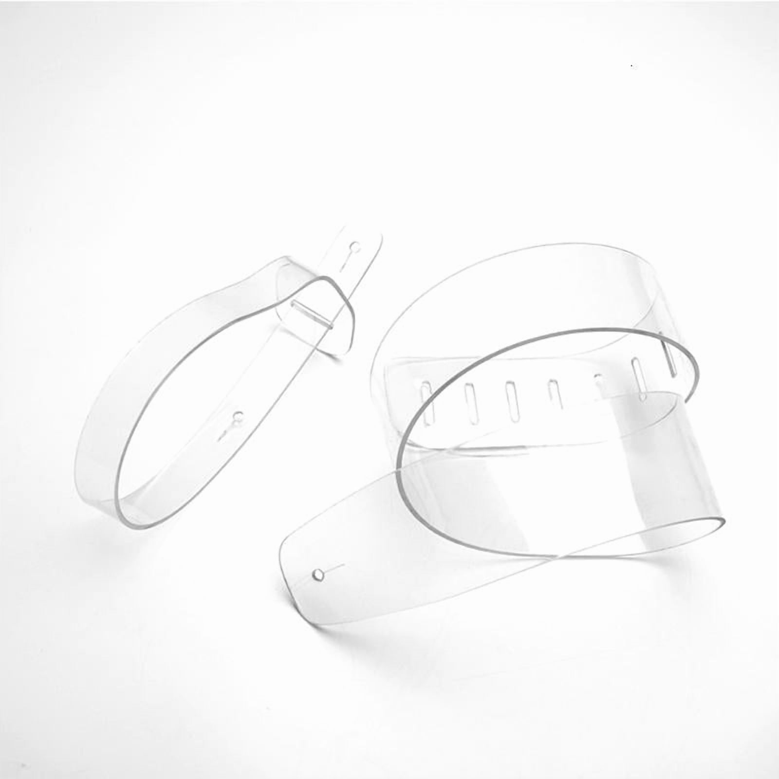 CEORPER Modern Styles Transparent Guitar Strap Adjustment Multicolor Guitar Strap