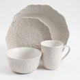 thumbnail image 2 of Gibson Élite 16 Pièces Réactif Glaçure Vaisselle Set Assiettes, Bols et Tasses, Blanc, 2 of 8