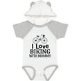 thumbnail image 3 of Inktastic Biking with Mommy Bicycle Boys or Girls Baby Bodysuit, 3 of 5