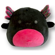 Squishmallows Official Kellytoy 14 Inch Soft Plush Squishy Toy Animals (Black and Hot Pink Belly Axolotl Jaelyn)