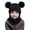 Black, variant on Kids Ski Mask for Boys Girls Fleece Winter Face Mask Hat for Toddler(Beige,One Size)