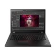 thumbnail image 2 of Lenovo ThinkPad P72 20MB - Intel Xeon - E-2176M / up to 4.4 GHz - vPro - Win 10 Pro for Workstations 64-bit - Quadro P4200 - 32 GB RAM - 1 TB SSD TCG Opal Encryption 2, NVMe - 17.3" IPS 1920 x 1080 (Full HD) - Gigabit Ethernet - Wi-Fi 5 - black - kbd: US, 2 of 16