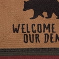 thumbnail image 7 of VHC Brands Wyatt Stenciled Bear Jute Rug Rect Welcome to Our Den w/Pad 20x30, 7 of 7