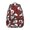Skull and Rose, variant on Skull and Blood Gothic Pattern Backpack for School, Cute School Bag with Adjustable Shoulder Straps and Padded Back, 15.3"x11"x7.1"