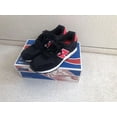 thumbnail image 1 of New Balance Men’s Sneakers Black/Red US10 Mesh & Suede Style, 1 of 6