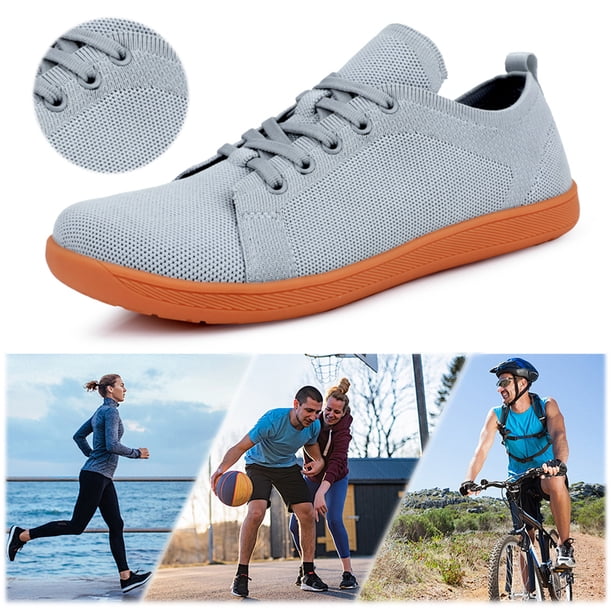 Zapatos Malla para Casuales Anchos Descalzos Transpirables Hombres Y Mujeres