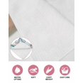 thumbnail image 6 of Octopus Coastal Kitchen Dish Towels for Drying Dishes Set of 2, Summer Nautical Starfish Coral Ocean Waffle Weave Microfiber Hand Tea Bathroom Towels Quick Dry & Absorbent Towel 15.7x23.6, 6 of 7