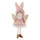 thumbnail image 2 of Colgantes de ángel navideño, adornos navideños, accesorios fotográficos divertidos y coleccionables. rosa, 2 of 9