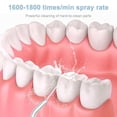 thumbnail image 2 of Irrigador dental inalámbrico para limpieza de dientes y encías, 5 puntas incluidas, recargable con una batería de gran duración. Elimina la acumulación de placa, 2 of 5