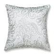 thumbnail image 1 of Violet Linen VL-69622-Chantilly-Cus-Wht Housse de Coussin, 18 Pouces x 18 Pouces, Blanc, 1 of 4