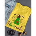 thumbnail image 3 of Aboocado Cute Avocado Ghost T-Shirt Women -Image by Shutterstock, Female 4X-Large, 3 of 4