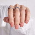 thumbnail image 3 of BTArtbox Press On Nails - Cinnamon, Short Square, Lamp-Curable, 4-Week Wear, Easy-to-Apply, 32 Count All-in-One Kit, 3 of 8