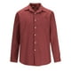 thumbnail image 3 of Blusa y camisa de manga larga con cuello vuelto para hombre, estilo casual, de color liso, con botones y bolsillos, de poliéster y algodón., 3 of 5