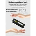 thumbnail image 6 of EDC Mini Flashlight Rechargeable with COB Side Light,1000 Lumens Super Bright Flashlight Small Portable Tactical Pocket Torch with Power Bank and Magnet for Walking,Hiking,Camping,Emergency (Black), 6 of 6