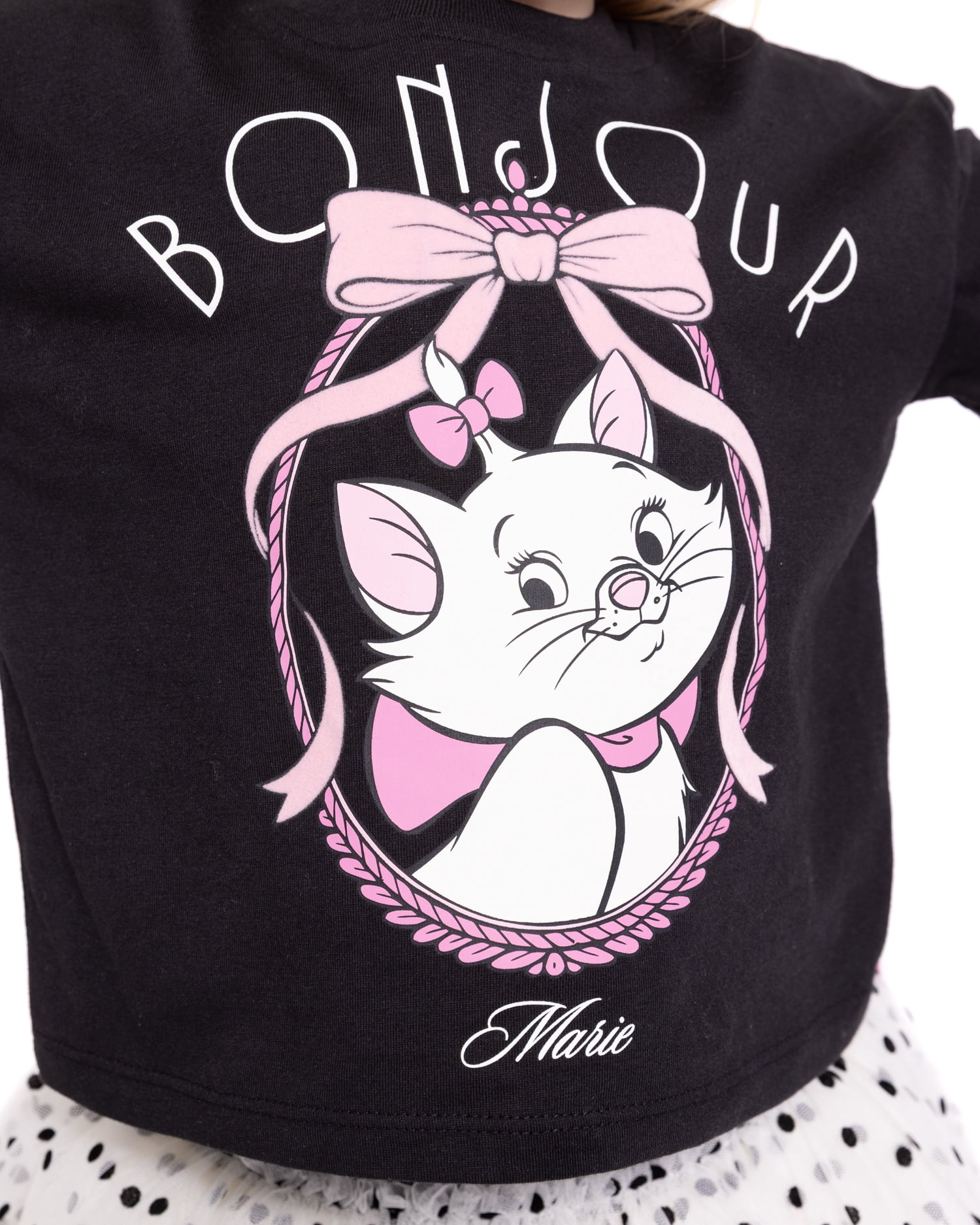 The Aristocats Marie Toddler Girls' Graphic Tee and Tutu Skirt Set, 2-Piece, Sizes 12M-5T