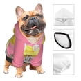 thumbnail image 3 of Fotbe A Funny Cat Sudadera con Estampado para Perros Pequeños – Suéter con Capucha para Mascotas, Tela Suave de Forro Polar con Bolsillo-XX-Large, 3 of 7