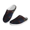 thumbnail image 2 of Daiia Garden Meditating Weasel Print Women’s Fuzzy Slippers Memory Foam Lightweight House Shoes Cozy Loafer Flannel House Shoes-37/38, 2 of 7