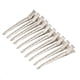 thumbnail image 1 of 10 Uds. Pinzas para el cabello, pinzas para seccionamiento de peluquería de acero inoxidable Tmvgtek cuidado belleza, 1 of 6