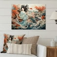 thumbnail image 2 of Designart "Silk Embroidery China Art painting" Chinese Metal Wall Art, 2 of 5