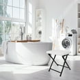 thumbnail image 1 of Folding Shower , Space Saving Anti Slip Sturdy Bath Bench  for Spa Center, 1 of 7