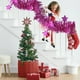 thumbnail image 5 of Christmas Birthday Wedding Party Decoration Supplies Colorful Pinstripe Ribbon Plastic Wool Pinstripe Pull Flower, 5 of 6