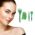 thumbnail image 3 of Unique Bargains 1 Set Gua Sha Facial Massage Beauty Tool Durable Skincare and Massaging Tool Green, 3 of 5