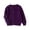 Purple, variant on Xudanell Girls Cardigan Sweater School Uniforms Toddler Long Sleeve Button Knit Solid Sweaters Tops (Purple, 3-4 Years)
