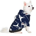 thumbnail image 3 of Bingfone Angry Shark Dog Clothes Hoodie, Pet Winter Coat,Puppy Sweatshirts For Small Dogs Boy Girl,Suitable For All Breeds-Medium, 3 of 9