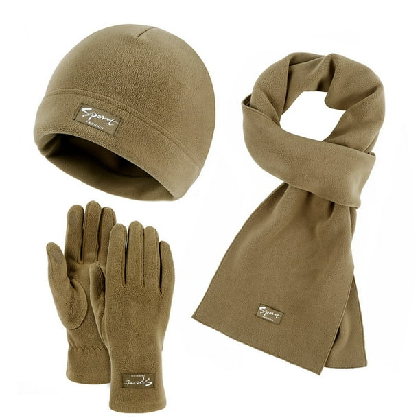 Xihbxyly Conjunto de Gorro de Invierno, Elegante Gorro de Punto, Bufanda Cálida y Mascarilla, Tamaño Ajustable para Mayor Comodidad, Ideal para Ciclismo y Esquí Al Aire Libre, Regalo Perfecto para Fa