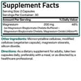 thumbnail image 3 of Bronson Magnesium Glycinate 200 MG per Serving Chelated for High Absorption, Gentle On Stomach, Non-GMO, 60 Vegetarian Capsules, 3 of 4