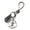 D, variant on Gothic Charm Skeleton Key Holder Skull Keyring For Backpacks Wallets Polished Alloy Bag Decoration Charm
