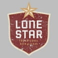 thumbnail image 2 of Men's Pabst Blue Ribbon Lone Star Shield  Graphic T-Shirt, 2 of 3