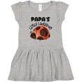 thumbnail image 3 of Inktastic Papa's Little Ladybug Girls Toddler Dress, 3 of 5