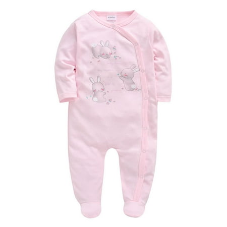 

Clearance Clothes Under $10.00 TMOYZQ Baby Boy Girl Jumpsuit Sweatshirt Newborn Infant Long Sleeve Botton Down Front Sweater Romper Fall Winter Outwear Bodysuit Pajamas
