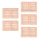 thumbnail image 5 of Tapetes para tazas de madera Natural, manteles individuales antideslizantes con aislamiento térmico para el hogar, oficina y restaurante, 5 uds., 5 of 5