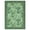 Green, variant on HIWEAVER Camel 2' x 6' Washable Forest Botanical Runner for Kitchen Indoor Rabbit Accent Throw Carpet Farmhouse Non-Slip Stain Resistant Floor Cover for Home Decor