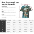 thumbnail image 5 of Fuzoiu Vintage Print Island Skull Print Hawaiian Shirt for Men, Summer Beach Casual Short Sleeve Button Down Shirts, Men’s Beach Summer Shirts with Pocket,XX-Large, 5 of 7