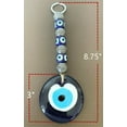 thumbnail image 3 of New Turkish Blue Evil Eye Amulet Hanging Decor Ornamet Gift -3" Diameter Retro-CL13, 3 of 5