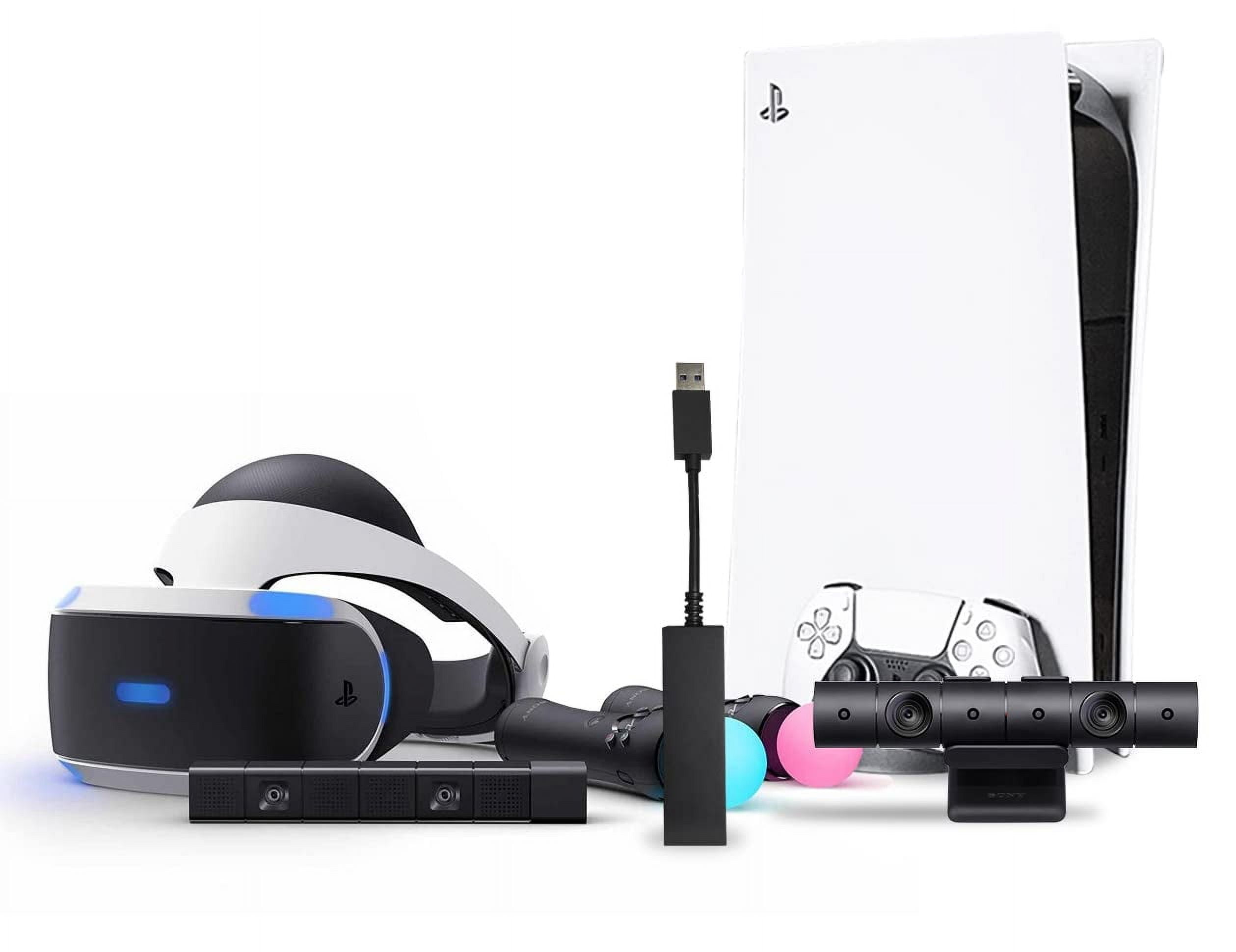 Luniquz PSVR Adapter Cable for PS5 and PS4 Camera
