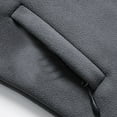 thumbnail image 3 of Men's Winter Solid Color Thickened Fleece Double-sided Rocking Hooded Padded Sweater Jacket, 3 of 8