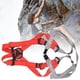 thumbnail image 4 of Arnés de escalada en roca de cuerpo entero de poliéster rojo y gris, cinturón de seguridad de protección para exteriores, 4 of 11