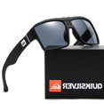 thumbnail image 2 of Gafas de sol de tendencia de moda para hombres y mujeres, montura cuadrada grande, gafas deportivas de gran tamaño, venta al por mayor, gafas de playa coloridas, UV400 Fivean unisex, 2 of 2
