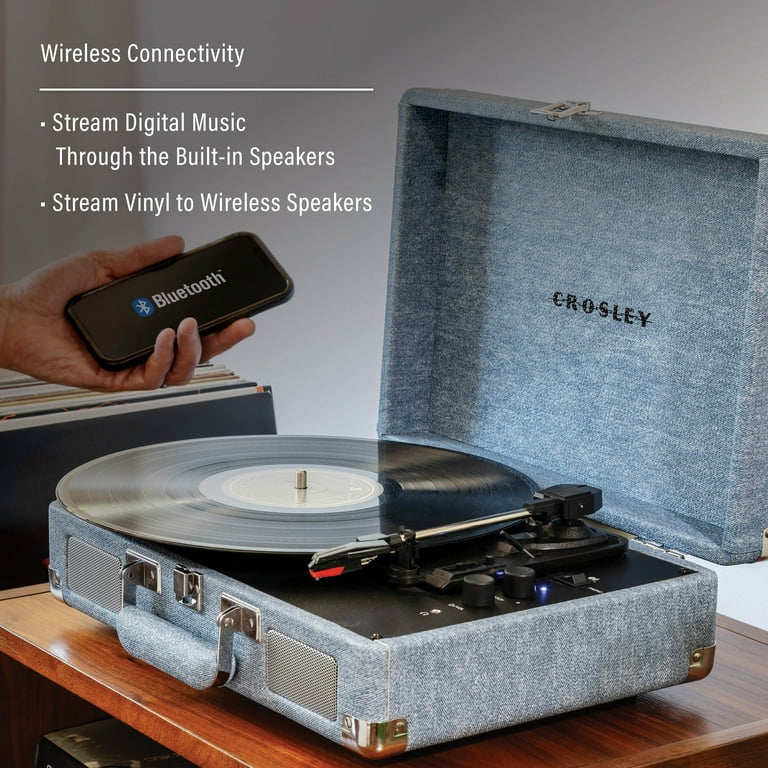 Crosley Cruiser Plus Vinyl Record Player with Speakers and