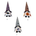 thumbnail image 3 of Billuyoard Muñeco de gnomo de Halloween, diseño de escena interesante, accesorio de decoración brillante alimentado por batería, decoración de mesa, Kits de decoración para fiestas Blanco Billuyoard HA069408-03, 3 of 6