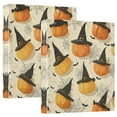 thumbnail image 2 of Halloween Pumpkins and Spider Webs 3 Ring Hardcover Binders 1.5in Round Rings for Letter-Size Folder Paper Organizer Pockets for Office Student Recipe, 2 of 9