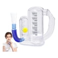 thumbnail image 2 of Breathing Exercise Device compatible with Lungs,Deep Breathing Trainer compatible with Adults-5000Ml Volume Measurement wit-B14, 2 of 5