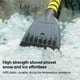thumbnail image 5 of Raspador De Hielo Desmontable Con Cepillo Para Nieve De 27” Con Empuñadura Ergonómica De Espuma Para Autos, Camiones Speravity VI012513-02, 5 of 6