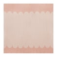 thumbnail image 5 of Beautiful Rose Pink Scallop Gauze Shower Curtain by Drew Barrymore, Cotton, 72" x 72", 5 of 9