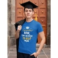 thumbnail image 2 of I Graduated Now Bed Quote T-Shirt Men -Smartprints Designs, Male XX-Large, 2 of 4